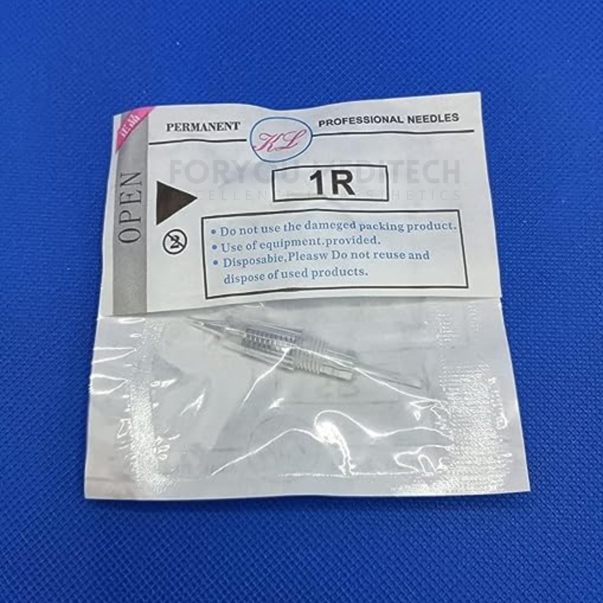 Hot Sell 1r PMU Cartridge MTS Tattoo Needle Eyebrow Permanent Makeup Microblading Micropigmentation Eyebrow Eyeliner Needle