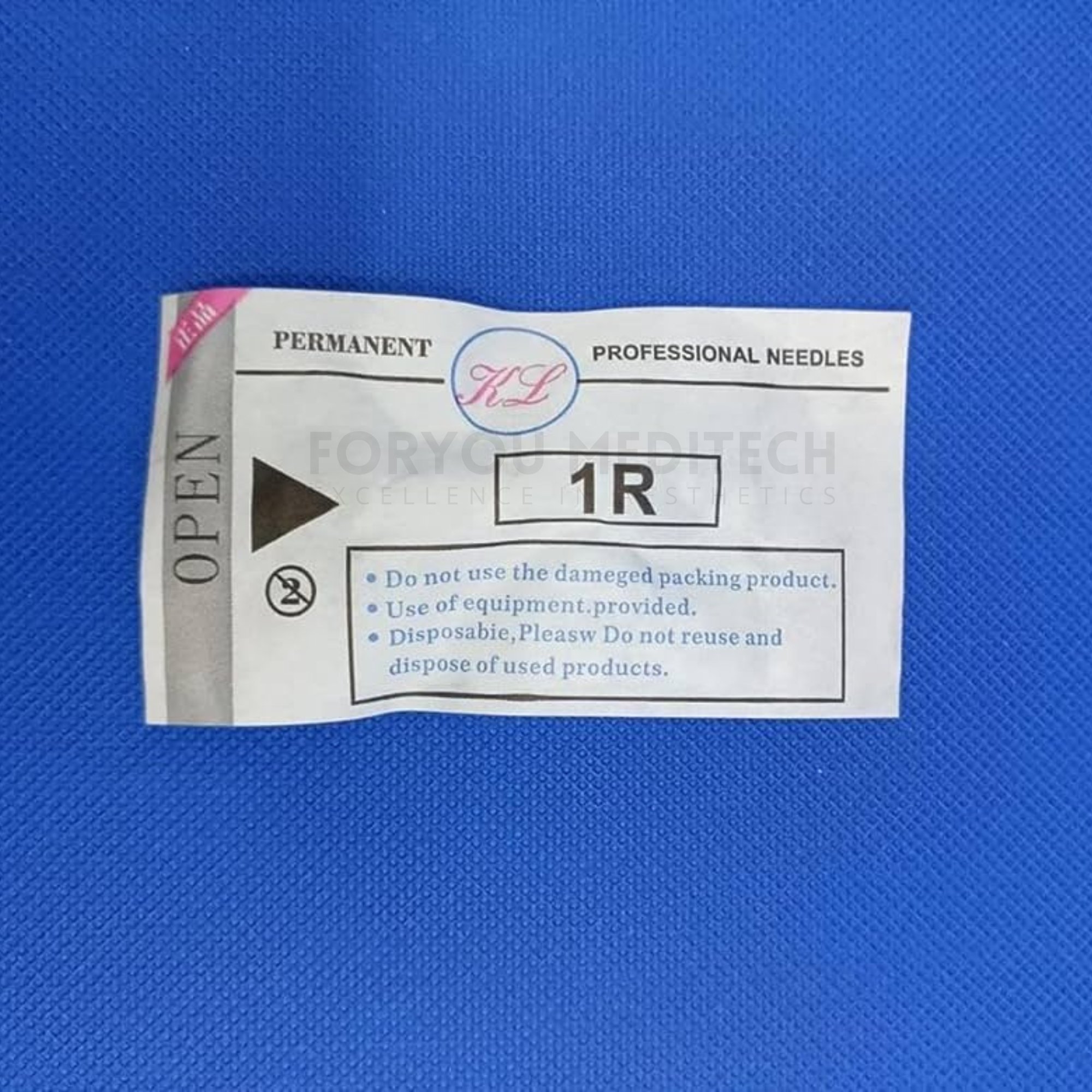 Hot Sell 1r PMU Cartridge MTS Tattoo Needle Eyebrow Permanent Makeup Microblading Micropigmentation Eyebrow Eyeliner Needle
