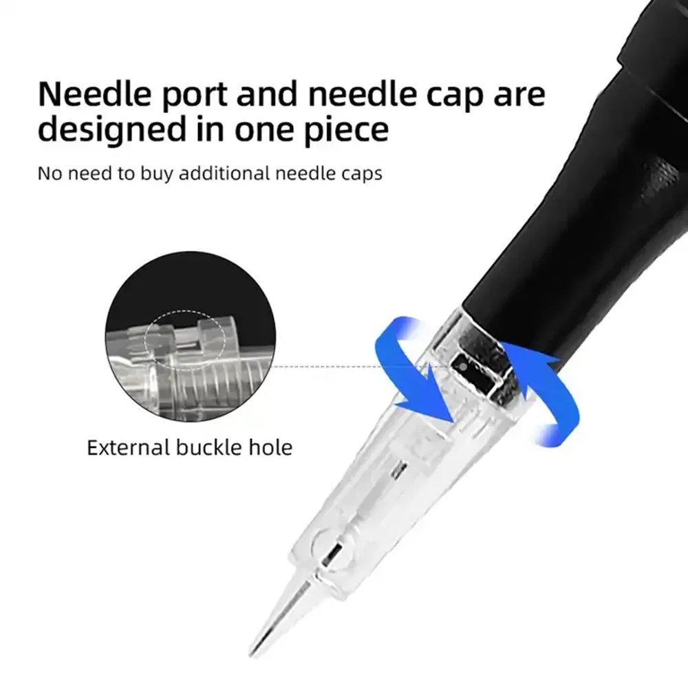 Disposable Lip/Eyebrow Permanent Makeup Tattoo Needles Snap Cartridge For Permanent Makeup Machine