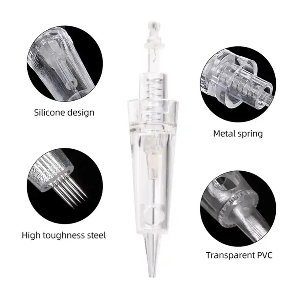 Disposable Lip/Eyebrow Permanent Makeup Tattoo Needles Snap Cartridge For Permanent Makeup Machine