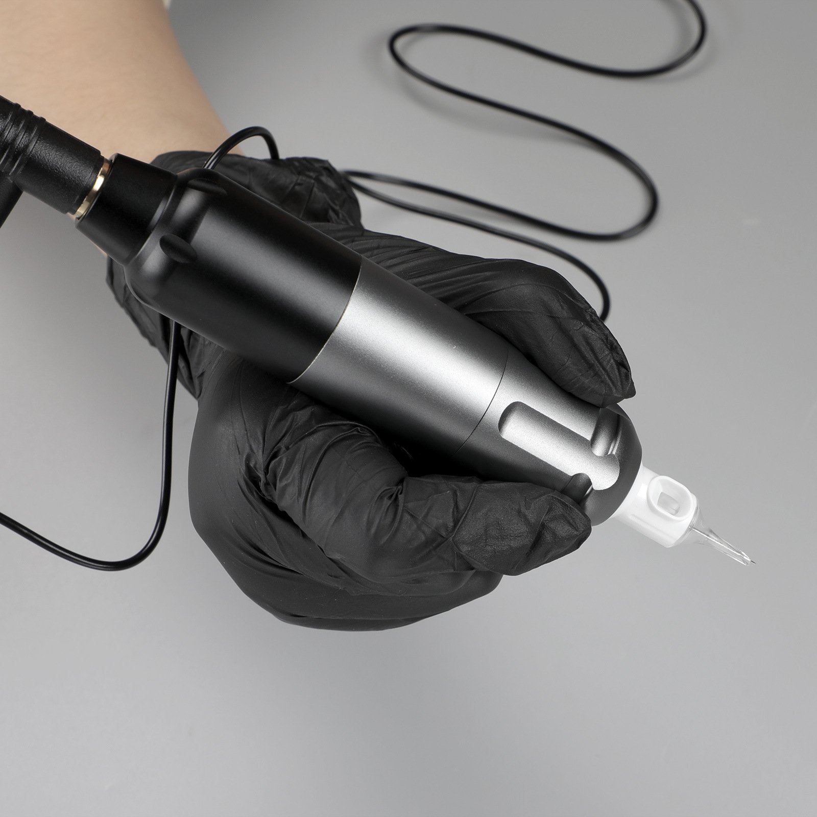 Professional Aluminum Tattoo Pen RCA 8000RPM Permanent Makeup Machine Lightweight Electric Tattoo Gun Motor Tattoo Machine