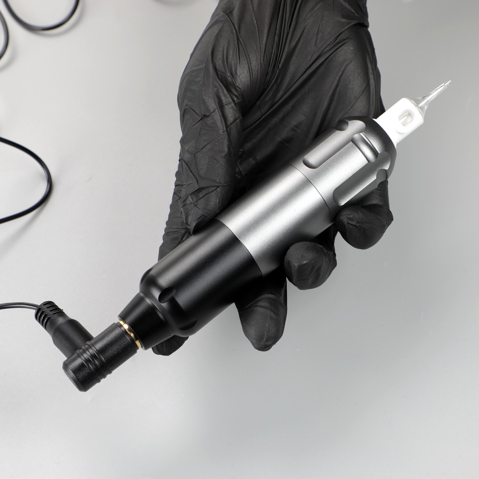 Professional Aluminum Tattoo Pen RCA 8000RPM Permanent Makeup Machine Lightweight Electric Tattoo Gun Motor Tattoo Machine