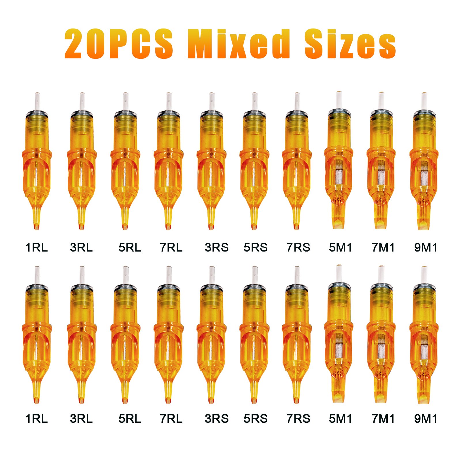 Top Sales Mixing Needles Mast Permanent Makeup Needle RL RM Tattoo Cartridge Needle For Body Art