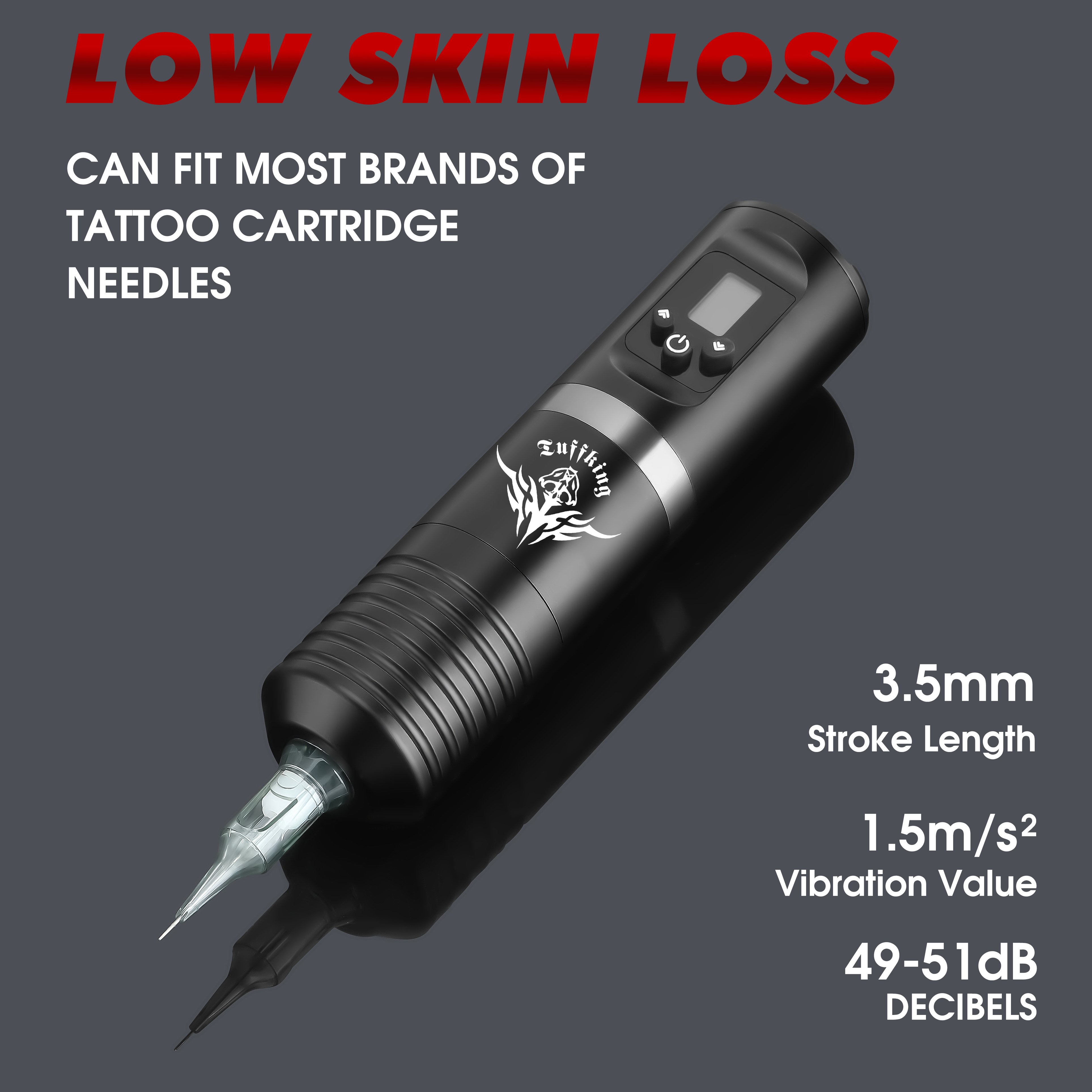 Newest Tattoo Machine Rechargeable 1800mAh Tattoo Battery Pen Machine Permanent Makeup Machine For Shop