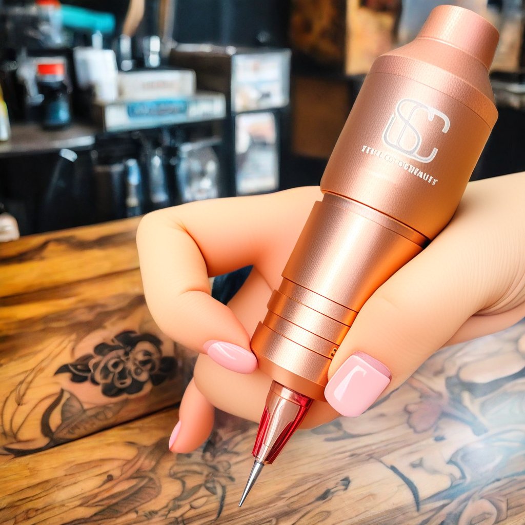 P.C.D eyebrow micro pigmentation machine scalp permanent makeup wireless tattoo machine for lips and eyebrows