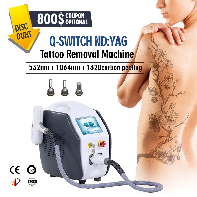 KES 2024 Laser Tattoo Removal Machine Mini Pico Machine Picosecond Laser With Ce Certified Pico Machine