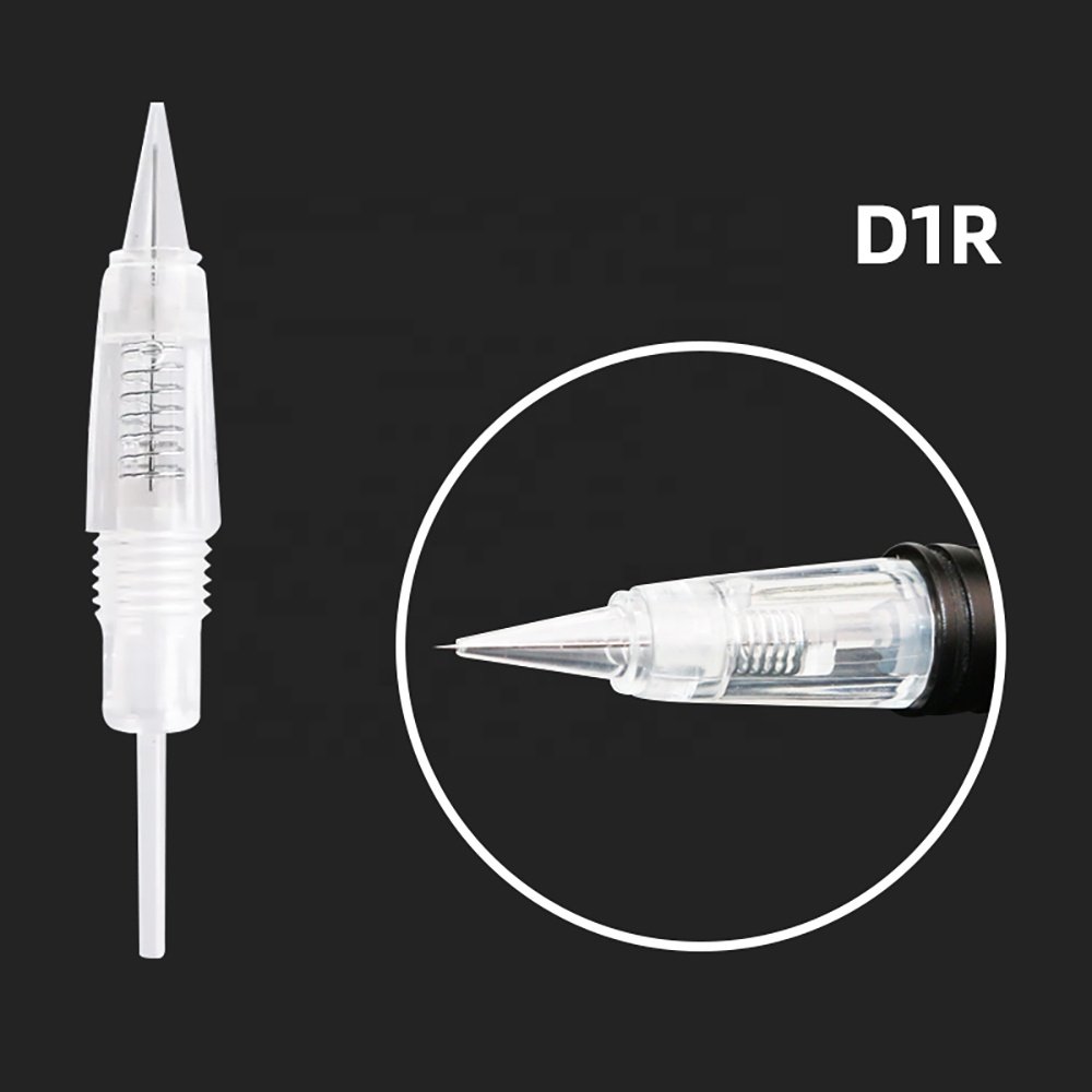 White Screw Tattoo Machine Cartridge Needle for permanent makeup disposable tattoo needle cartridge