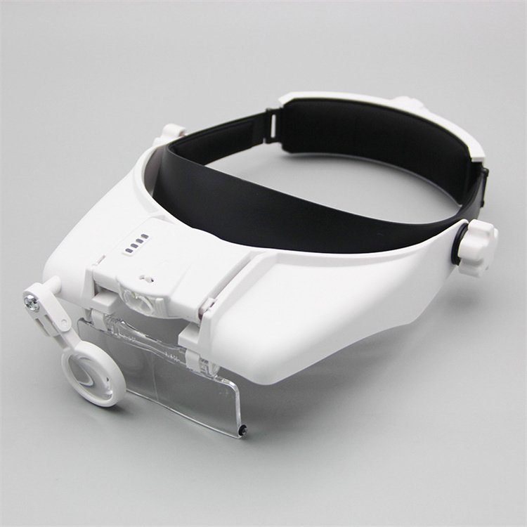 USB charging head LED light power display nail eyelash tattoo high power HD magnifying glass 81000GAC
