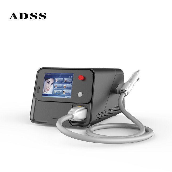 ADSS portable ndyag 1064nm 532nm Promotion price tattoo removal machine from factory