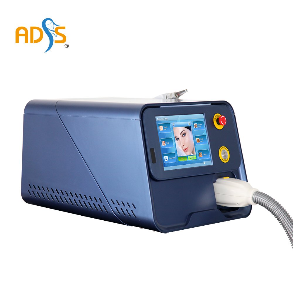 ADSS portable ndyag 1064nm 532nm Promotion price tattoo removal machine from factory