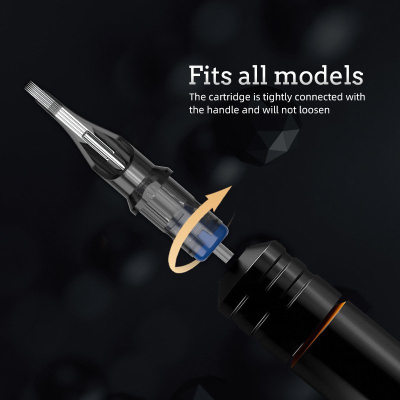 OEM RM RS RL M1 Series Tattoo Cartridge Needle 100% E.O. GAS Sterilized Safety For permanent makeup tattoo Machines