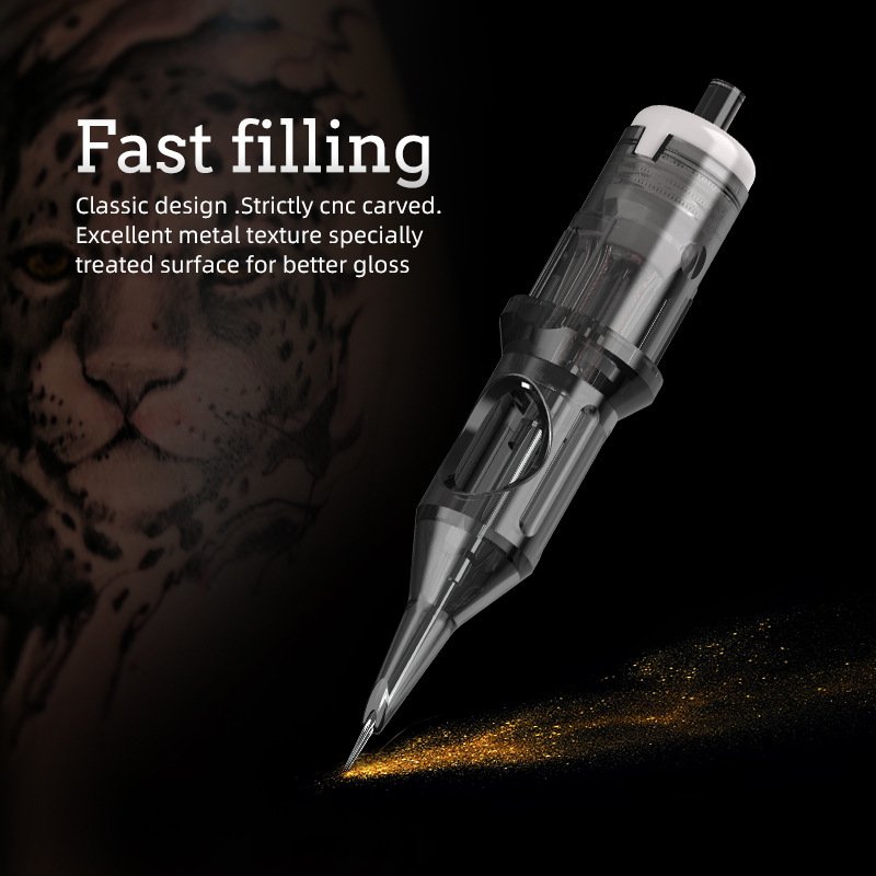 OEM RM RS RL M1 Series Tattoo Cartridge Needle 100% E.O. GAS Sterilized Safety For permanent makeup tattoo Machines