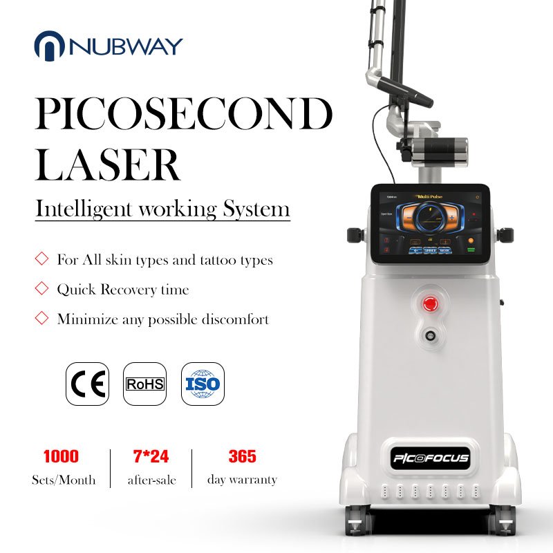 1064Nm 532Nm Second Skin Age Spots Picosecond Tattoo Removal Revlite Q Switched Nd Yag Laser