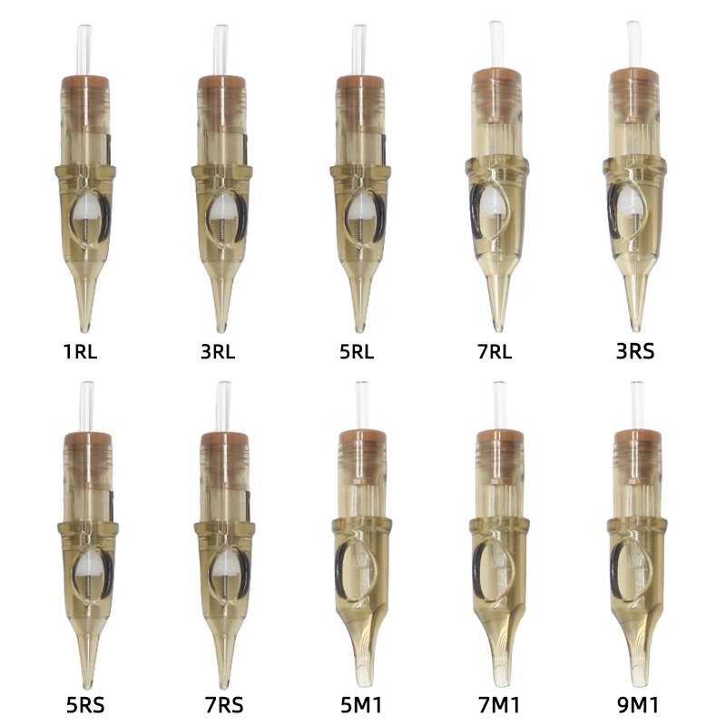 Senmei.pen Tattoo Cartridge Needles Disposable Needles Rl Rm M1 Series For Tattoo Machine For Eyebrow Eyeliner Permanent Makeup