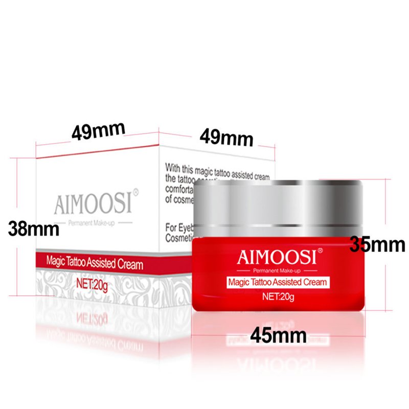 Aimoosi Permanent Makeup Eyebrow Repair Cream Aftercare Tattoo Ointment Recovery Skin Repair Cream For Cosmetic tattoo supply