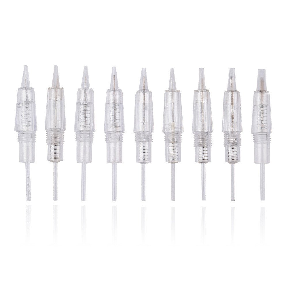 Stainless Steel Disposable Membrane Sterilized tattoo needles premium For MTS Permanent Makeup Tattoo Needle Cardridges