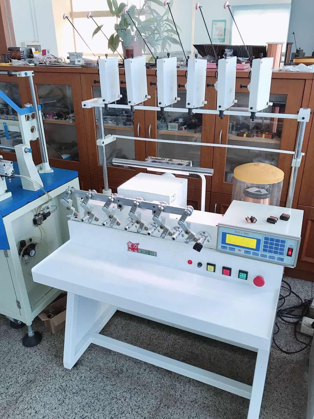 MCSH22-60 six spindle speaker magnet charger coil winding machine