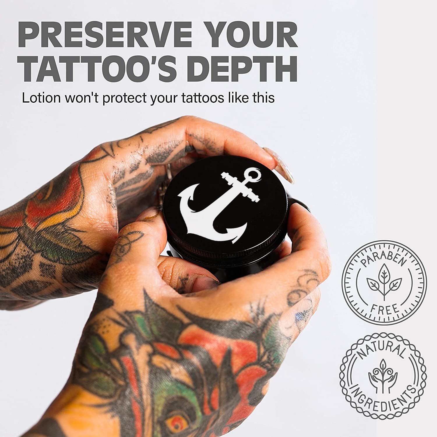 Private Label Enhance Maintain Tattoo Ink Tattooing Cream Brightening Natural After Care Tattoo Enhancement Cream