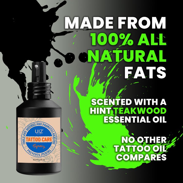 Tattoo Care Spray Repair Redness & Itching Color Enhance Accelerates Healing Moisturizing Tattoo Aftercare Mist