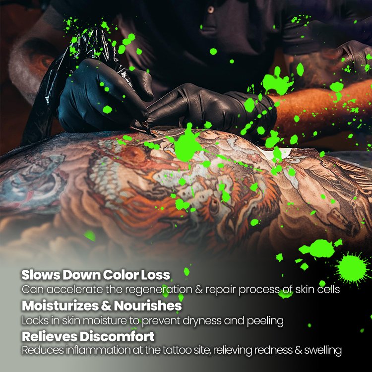 Tattoo Care Spray Repair Redness & Itching Color Enhance Accelerates Healing Moisturizing Tattoo Aftercare Mist