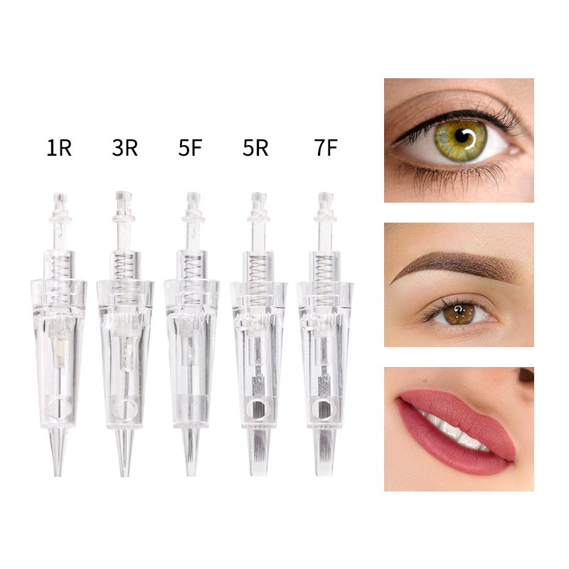 Tattoo Needle Cartridge for Permanent Makeup Machine Eyebrow Needle Cartridge
