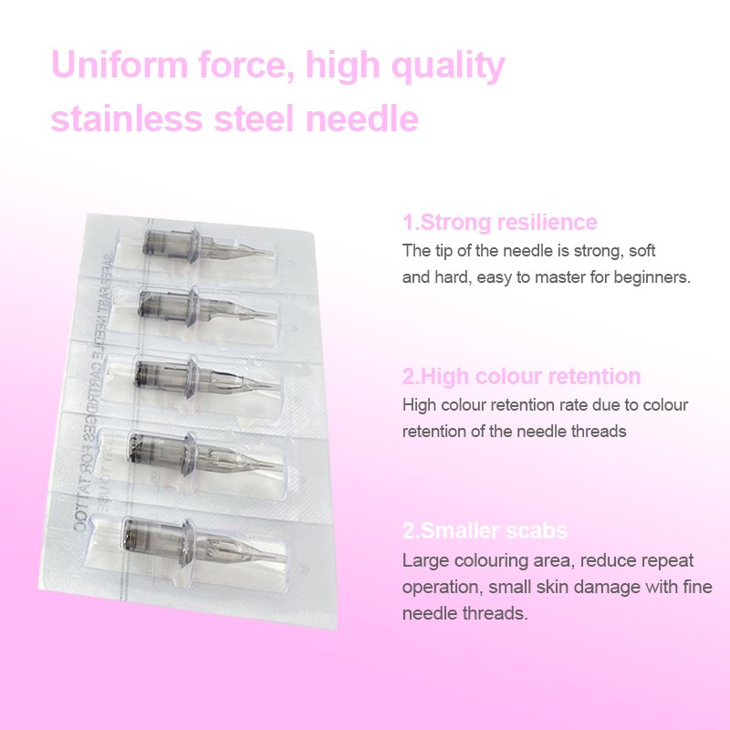 MASSA Wholesale Tattoo Needle Permanent Makeup 316 Stainless Steel Microblading Tattoo Cartridge Needle