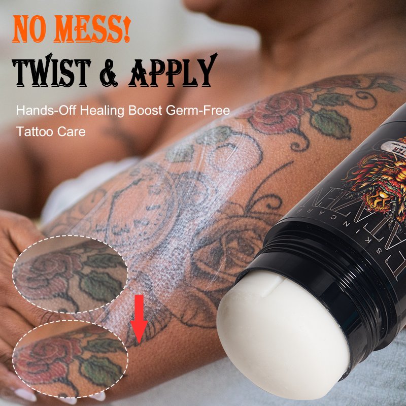 FATAZEN Long Lasting Art Tattoo Care Products Moisturizing Painless Tattoo Care Ointment OEM Repairing Aftercare Tattoo Balm