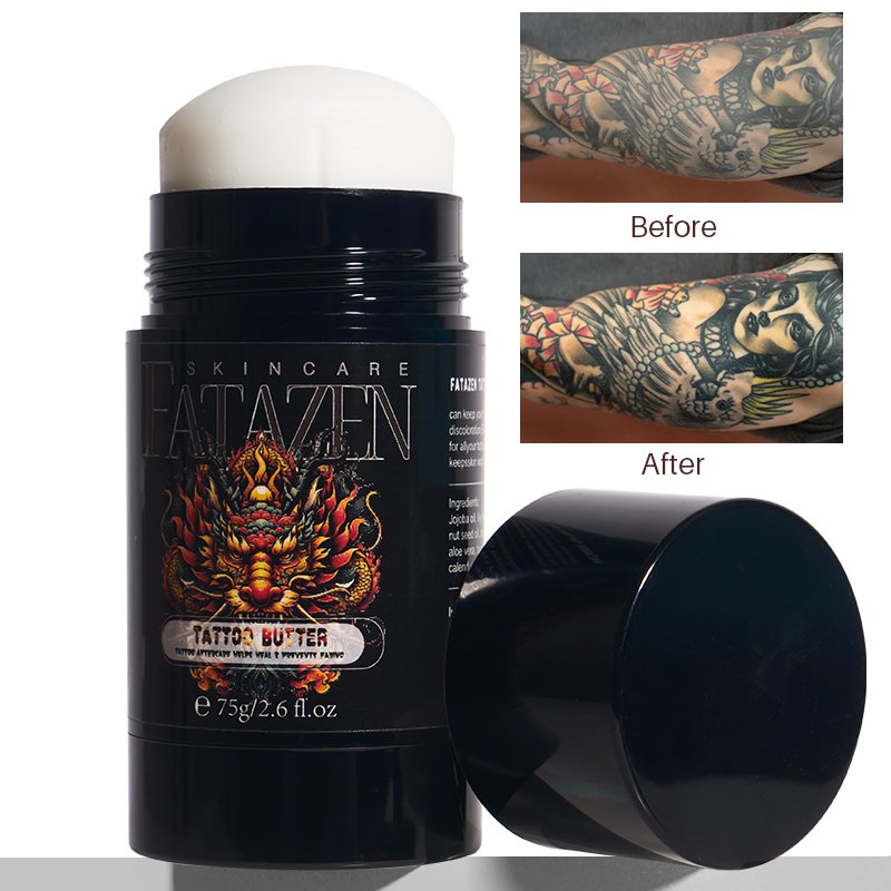 FATAZEN Long Lasting Art Tattoo Care Products Moisturizing Painless Tattoo Care Ointment OEM Repairing Aftercare Tattoo Balm