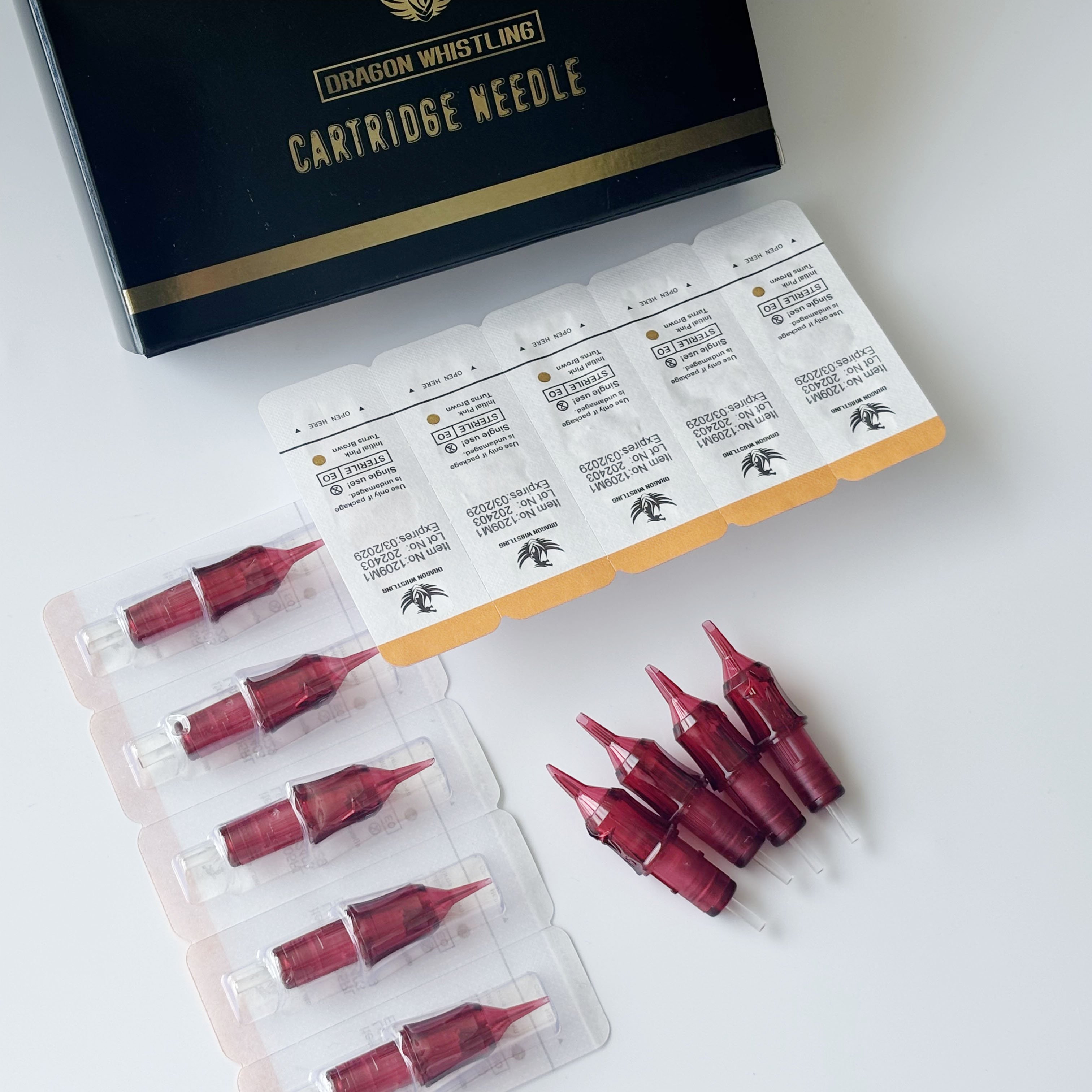 Permanent Makeup Eyebrow Lips Tattoo Cartridge Scalp Needle Silicone Membrane Needle Cartridges Professional Tattoo Needle