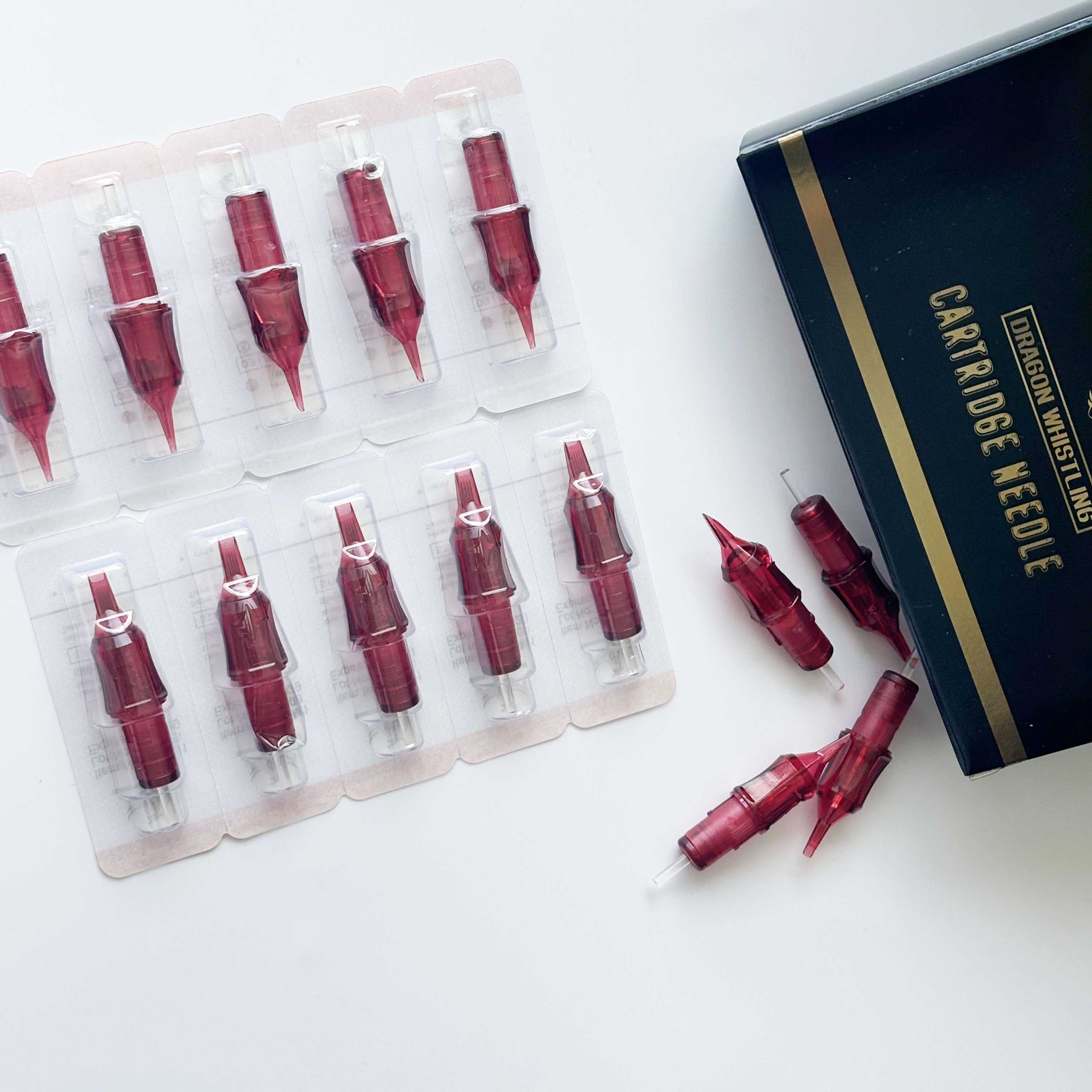 Permanent Makeup Eyebrow Lips Tattoo Cartridge Scalp Needle Silicone Membrane Needle Cartridges Professional Tattoo Needle