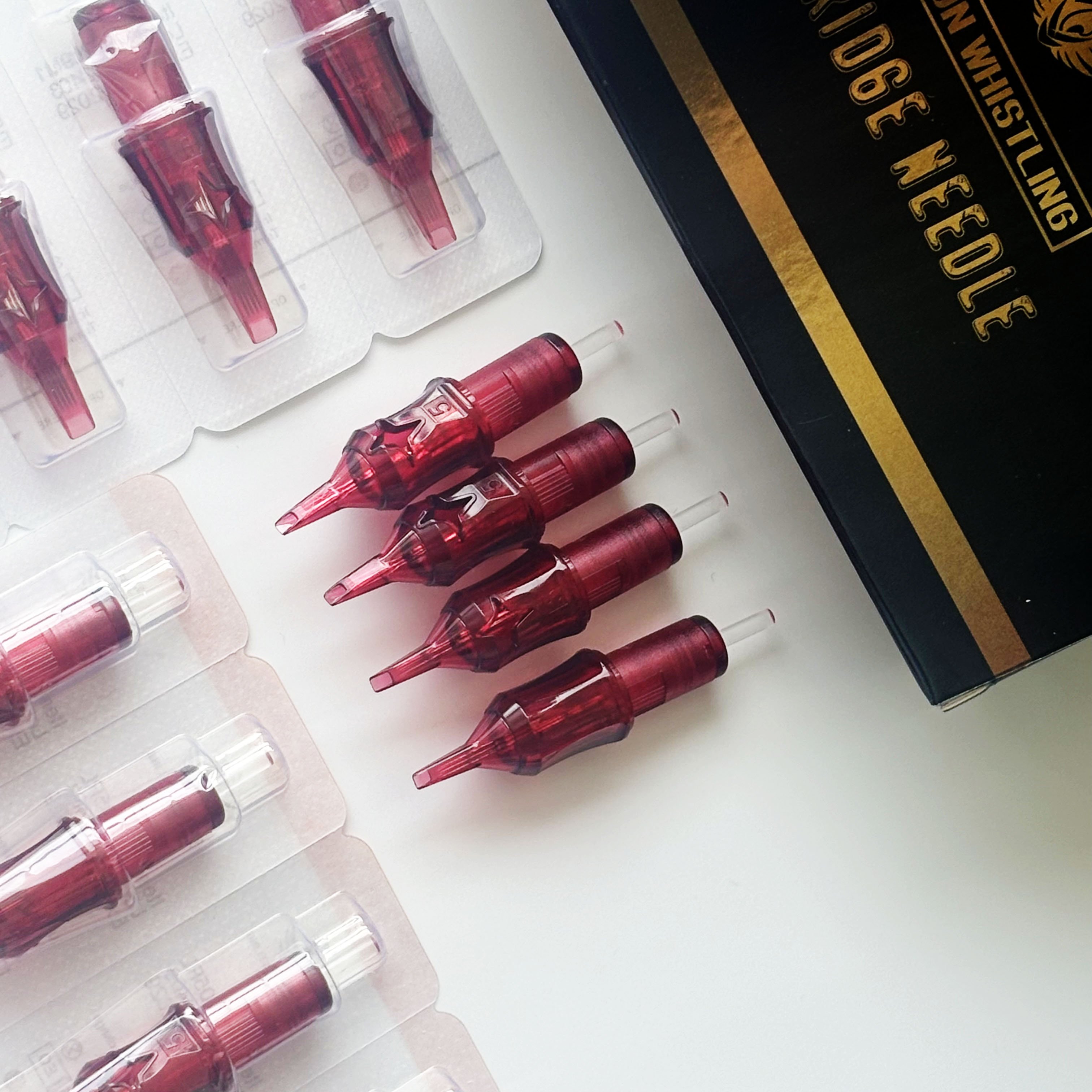 Permanent Makeup Eyebrow Lips Tattoo Cartridge Scalp Needle Silicone Membrane Needle Cartridges Professional Tattoo Needle