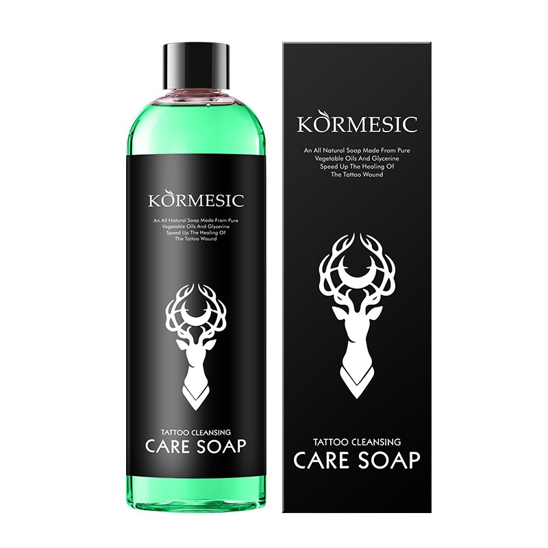 KORMESIC Tattoo Custom Vegan Brightening Deep Cleansing Smoothing Tattoo Skin After Care Tattoos Aftercare