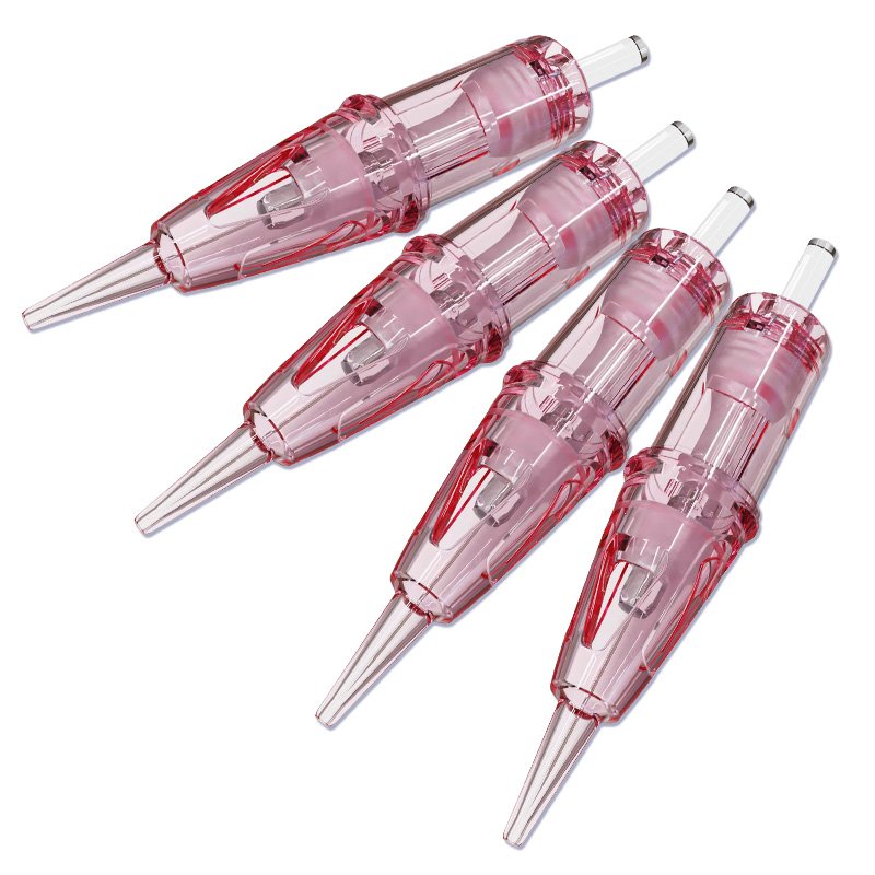 1R-0.18mm Nano needles Permanent Makeup Cartridge Needles Eyebrow Shading Needles for Eyebrow Tattoo Machine Microblading