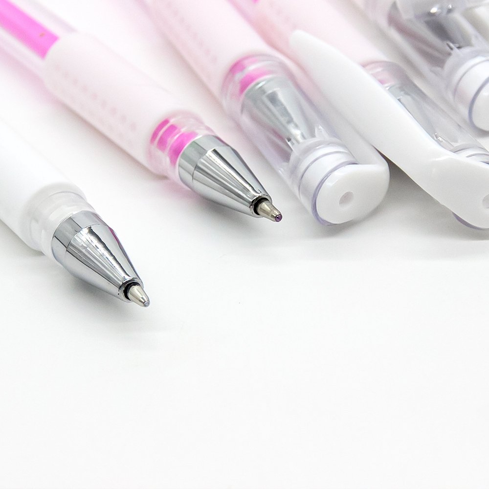 OEM Safe Permanent Makeup Position Skin Marker Pen Pink White Gel Eyebrow Brow Mapping Pen with Map for Microblading