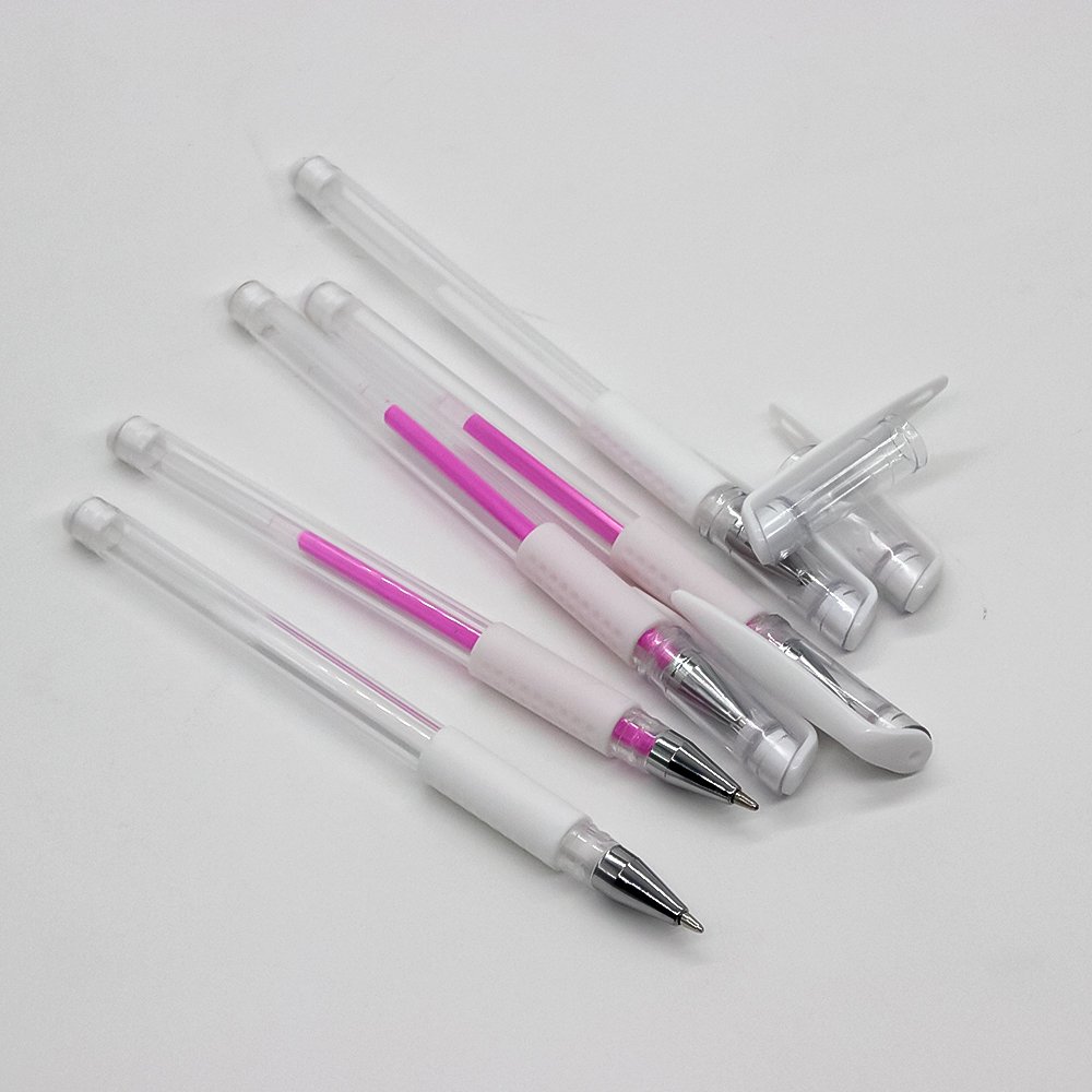 OEM Safe Permanent Makeup Position Skin Marker Pen Pink White Gel Eyebrow Brow Mapping Pen with Map for Microblading