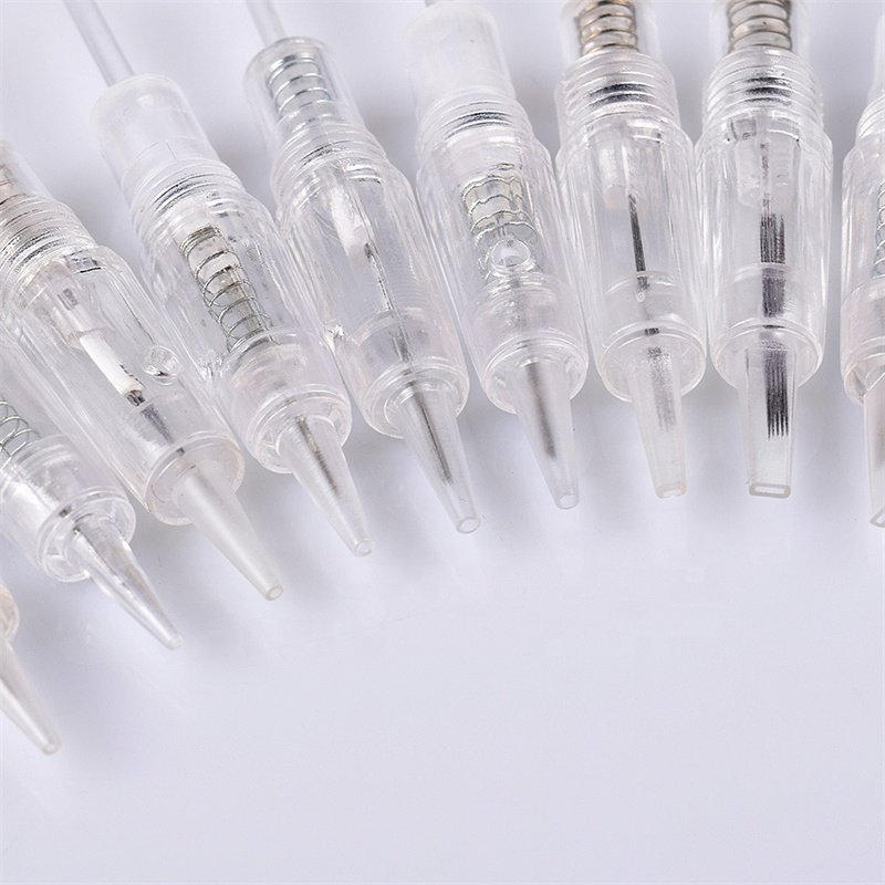 1P/2P/3P/5P/7P/3F/5F/7F/1D Screw Permanent Makeup Tattoo Cartridge Needles for Tattoo Eyebrow Liner Lips Beauty