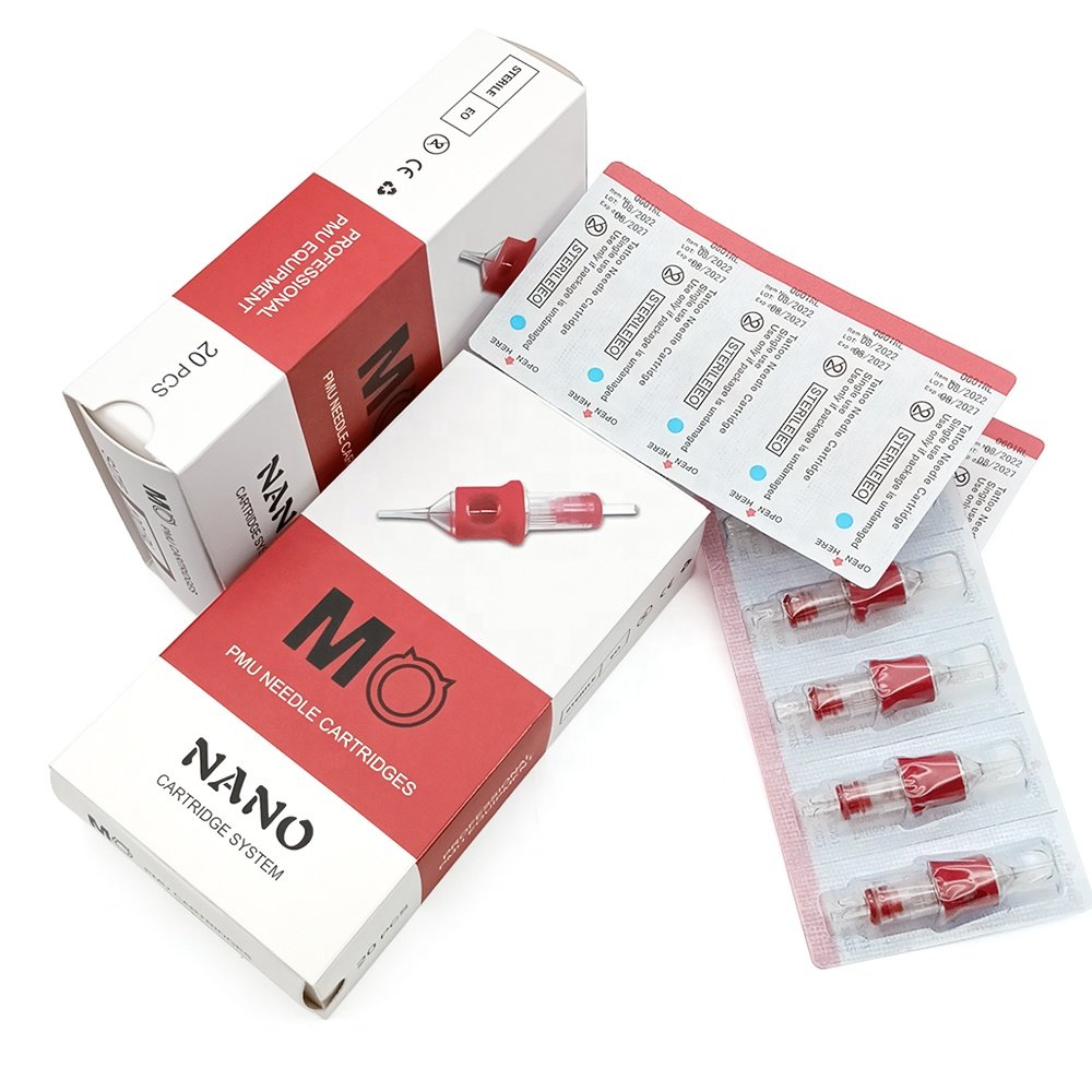 MO Permanent Makeup Cartridges Soft Membrane pmu cartridge needle Eyebrow 3RL MO Tattoo Cartridge Needles