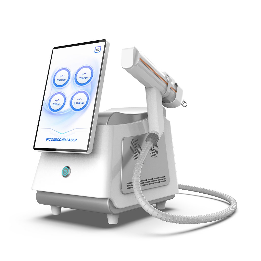 5 Probes Factory Picosecond Pico Laser Machine Pigment Tattoo Removal Nd Yag Active Q Switch