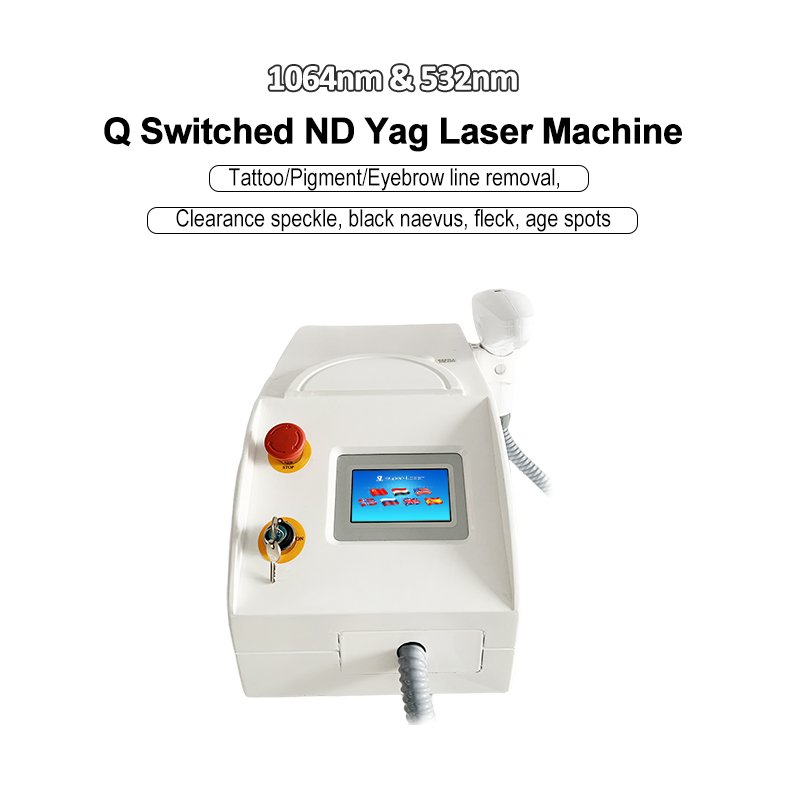 low price nd yag q switched laser machine laser tattoo removal laser equipment