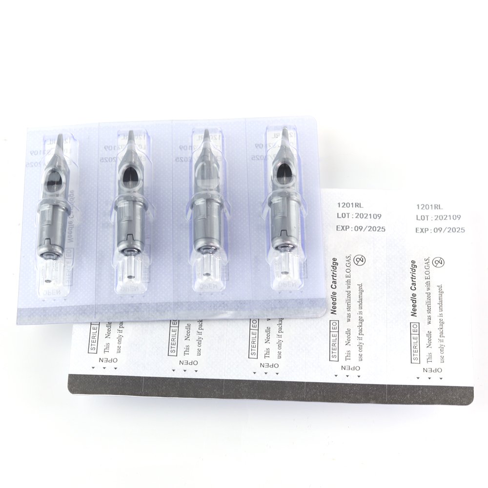 XNET 10pcs/box Disposable 1RL 3RL 5RL 7RL 5RS RM Tattoo Needle 0.35mm Round Liner Shader Curved Magnum Tattoo Cartridges Needles