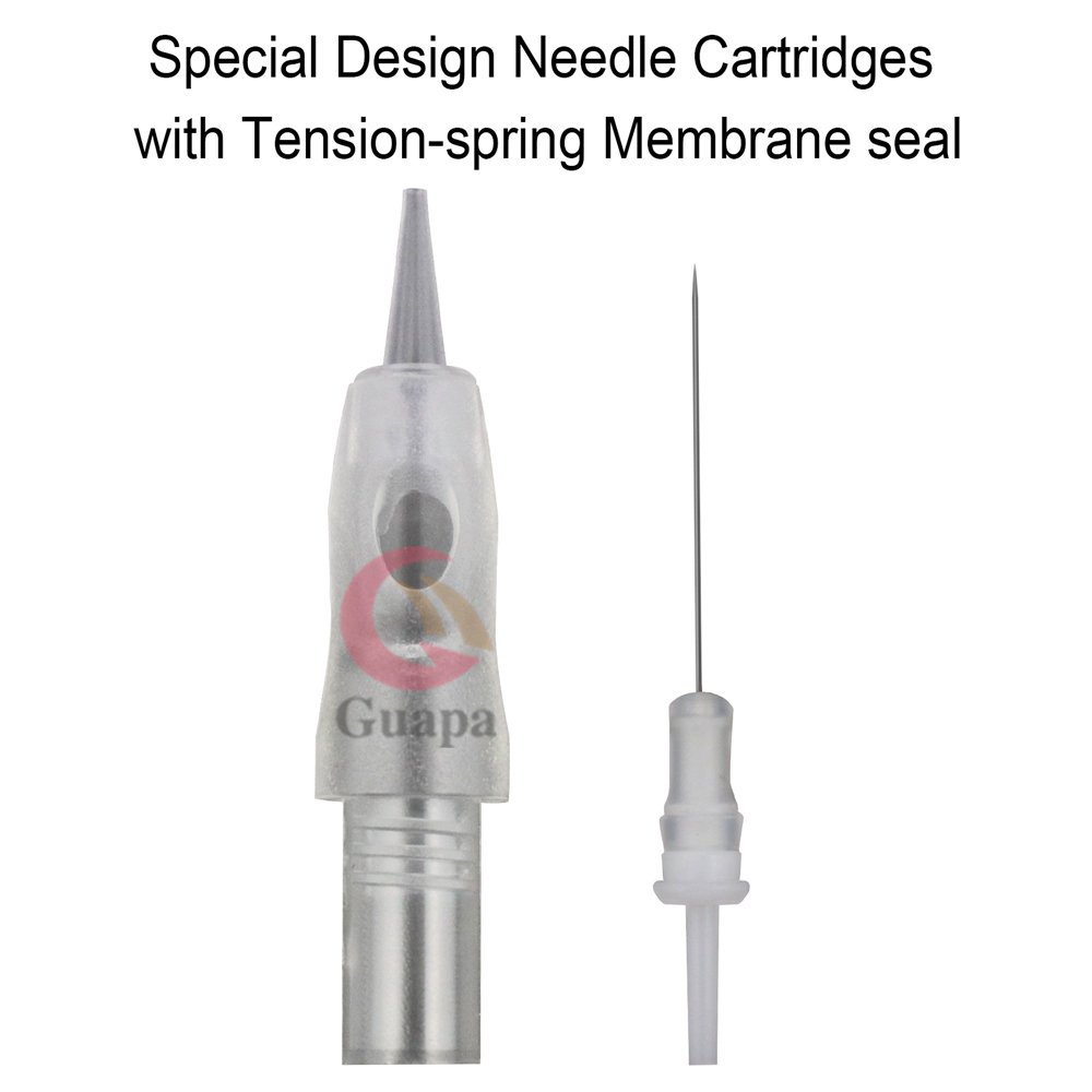 High Quality Anti Backflow Permanent Makeup Needle Cartridges with Safety Membrane Sterilized Disposable Tattoo Needles