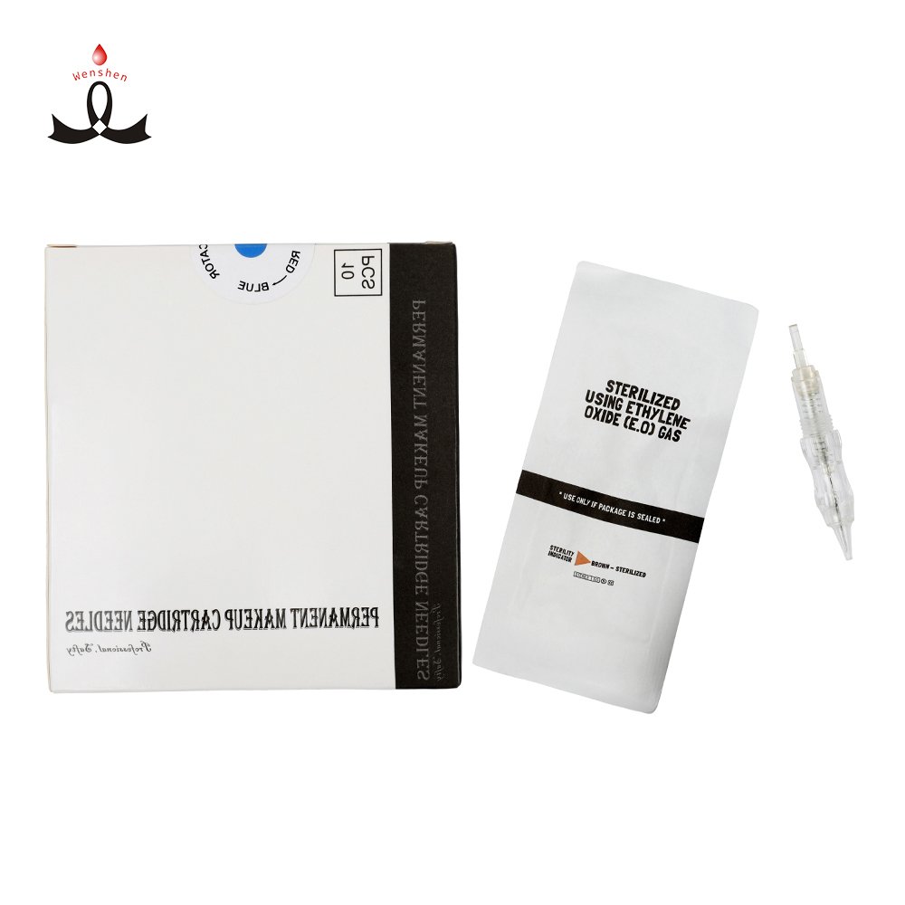 Microblading Professional Screw Needle 1RL 0.18mm-Nano Needle For Black Pearl Machine Kit