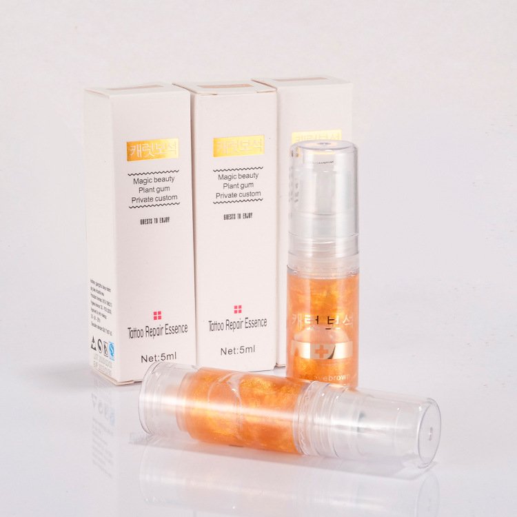 5ml Tattoo Repair Aftercare Cream Tattoo Healing Balm Cream Tattoo Care Cream for Eyebrow Eyeliner Lip PMU Maintenance & Repair