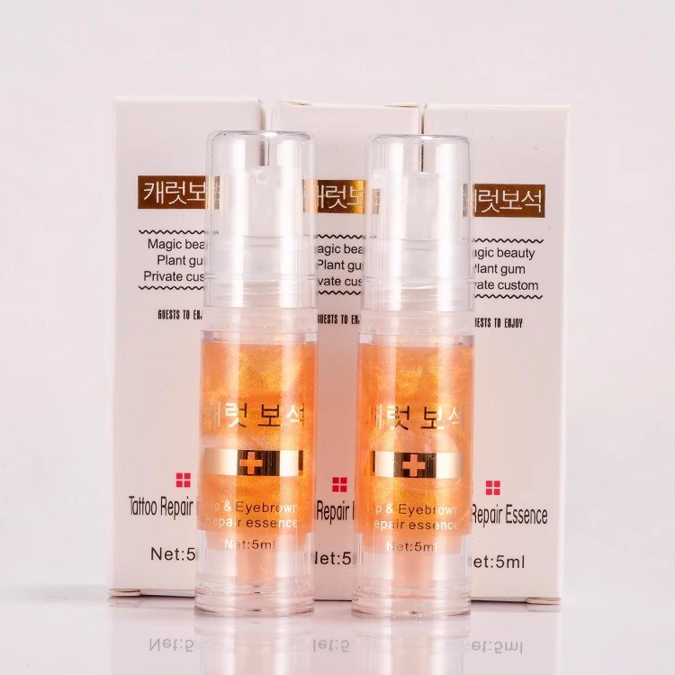 5ml Tattoo Repair Aftercare Cream Tattoo Healing Balm Cream Tattoo Care Cream for Eyebrow Eyeliner Lip PMU Maintenance & Repair