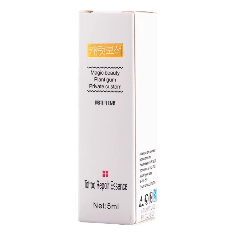 5ml Tattoo Repair Aftercare Cream Tattoo Healing Balm Cream Tattoo Care Cream for Eyebrow Eyeliner Lip PMU Maintenance & Repair