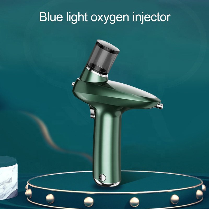 150KPA Oxygen Injector Mini Air Compressor Kit Face Care Spray Gun Airbrush For Nail Art Tattoo Craft Cake Nano Fog Mist Sprayer