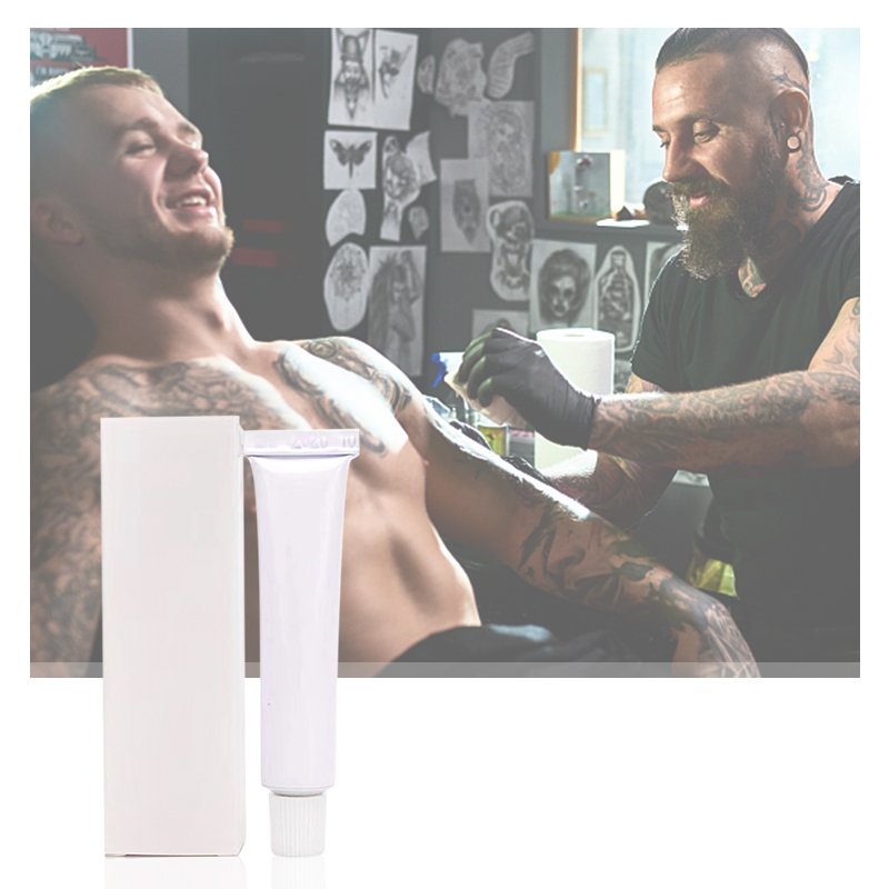 Tattoo cream pigment before microblading eyebrows for tattoo supply