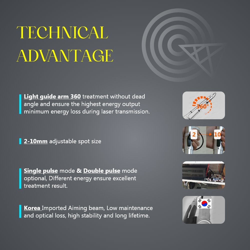 Multifunctional pico laser tattoo removal picosecond laser machine
