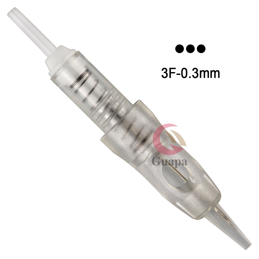Quality Spring Tattoo Cartridge Needles Permanent Makeup Tattoo Needle in Screw thread for most Universal Permanent Machine
