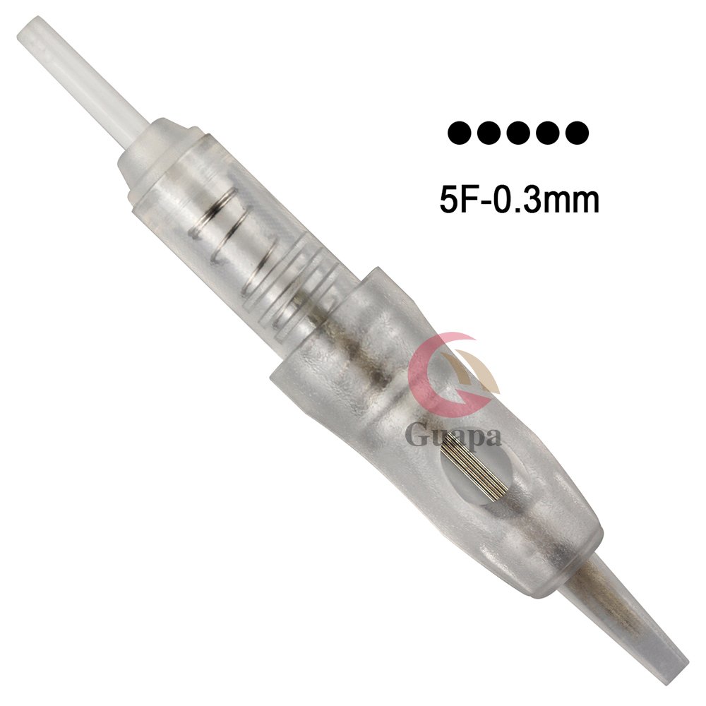 Quality Spring Tattoo Cartridge Needles Permanent Makeup Tattoo Needle in Screw thread for most Universal Permanent Machine